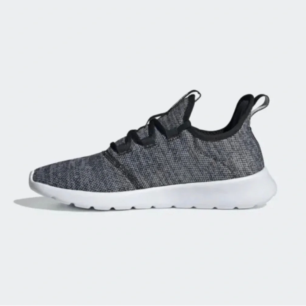 Adidas Running cushioned comfort adjustable fit black cloudfoam Pure 2.0 shoes